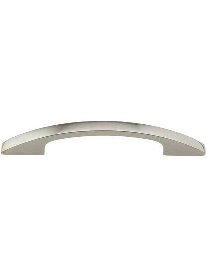 Oval Cabinet Pull - 3 3/4'' Center-to-Center in Polished Nickel.